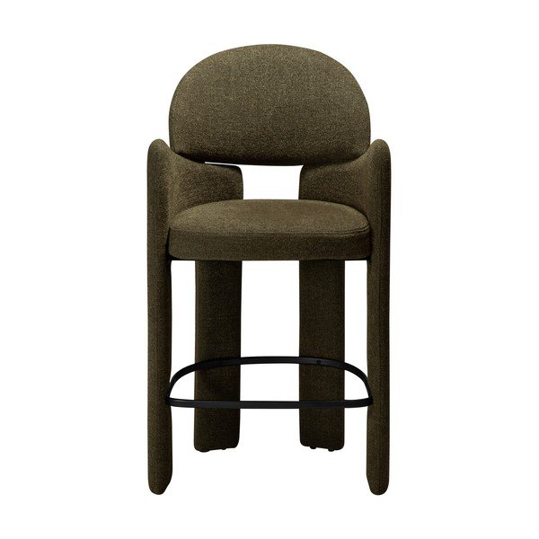 Khaki baaritool (istme kõrgus 68,5 cm) Aole - DAN-FORM Denmark-image-1