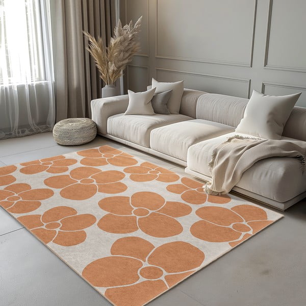 Oranž pestav vaip 120x180 cm Orange Meadow - Mila Home-image-1