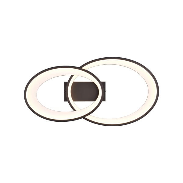 Must-valge LED laevalgusti 30x57 cm Malaga - Reality-image-2