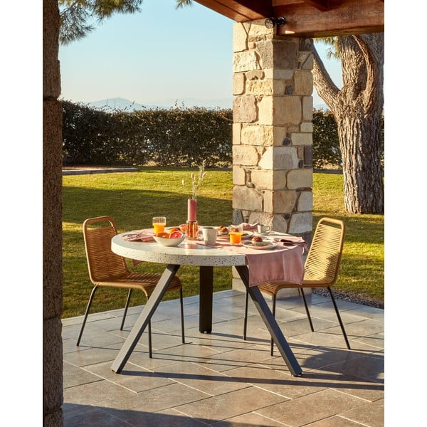 Pruun tool Glenville - Kave Home-image-1