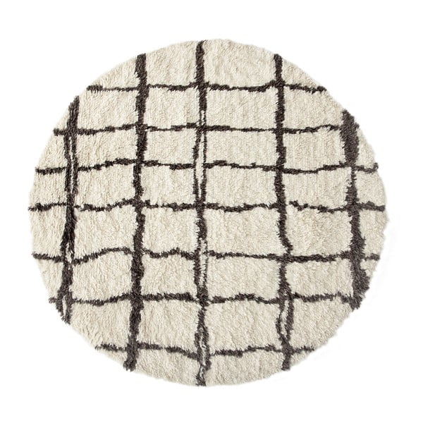 Vlněný koberec Linen Couture Eliseo, ⌀ 200 cm