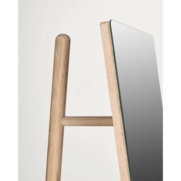 Puidust raamiga põrandapeegel 45x160 cm Keisy - Kave Home-image-3