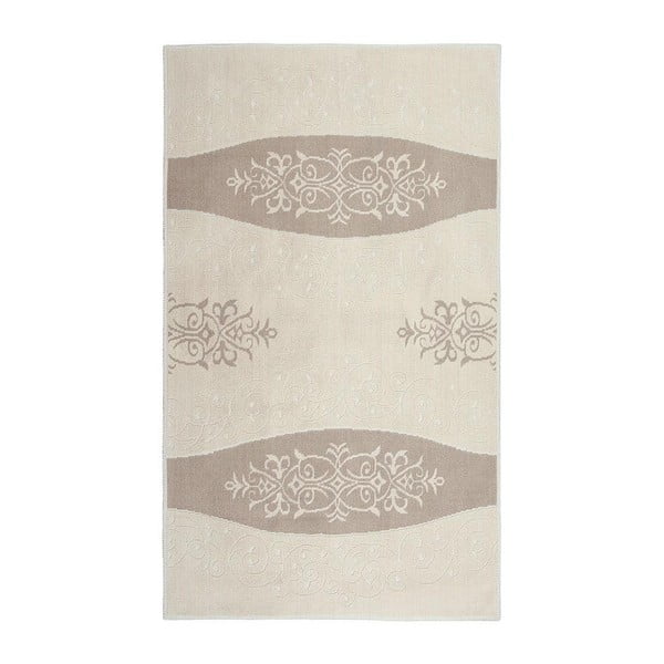 Krémově bílý bavlněný koberec Decor 60 x 90 cm