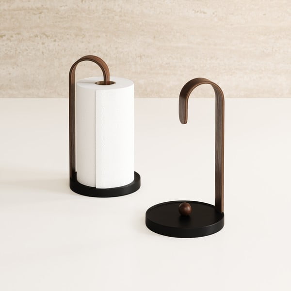 Must puit majapidamispaberi stend ø 17 cm Bellwood – Umbra-image-1