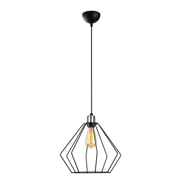 Mustast metallist rippvalgusti Opviq lights Aristea - Opviq lights-image-2