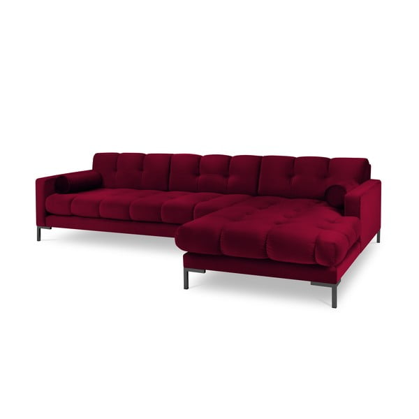 Punane sametne nurgadiivan , paremas nurgas Bali - Cosmopolitan Design-image-2