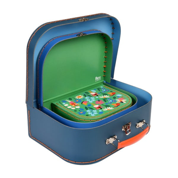 Laste kohvrid 3 komplektis Fairies in the Garden - Rex London-image-1