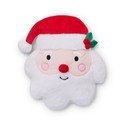 Plüüsist jõulumotiiviga dekoratiivpadi 38x32 cm Christmas Santa - Catherine Lansfield