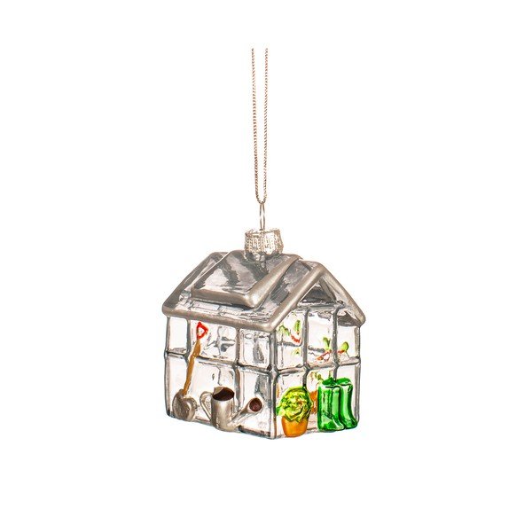 Klaasist käsitsi valmistatud jõuluehe, 5 cm Greenhouse – Sass & Belle