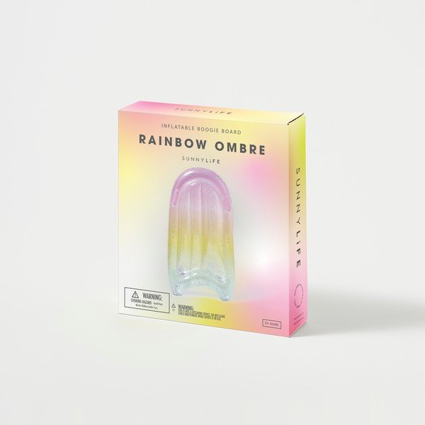 Täispuhutav lamamistool Rainbow Ombre - Sunnylife-image-4