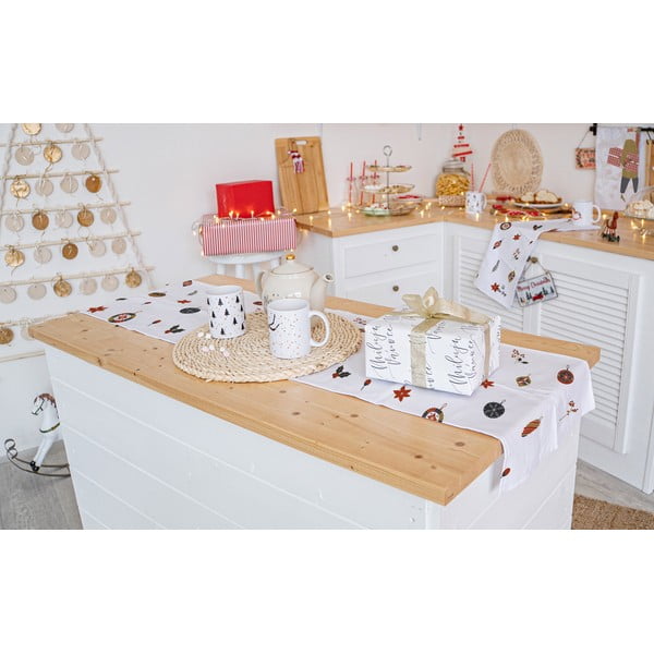 Jõululaua puuvillane linik 140x40 cm Lets Go Decorate - Butter Kings-image-1