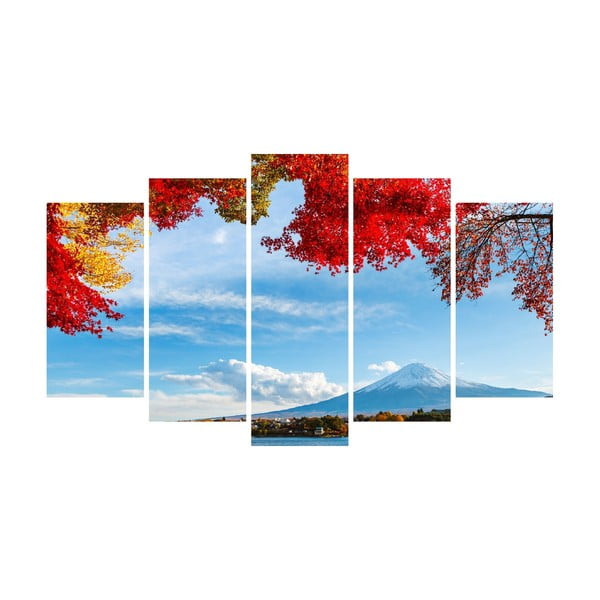 Vícedílný obraz na plátně Mountain Landscape with Sky