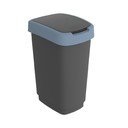Ringlussevõetud plastist prügikast 25 L Twist - Rotho