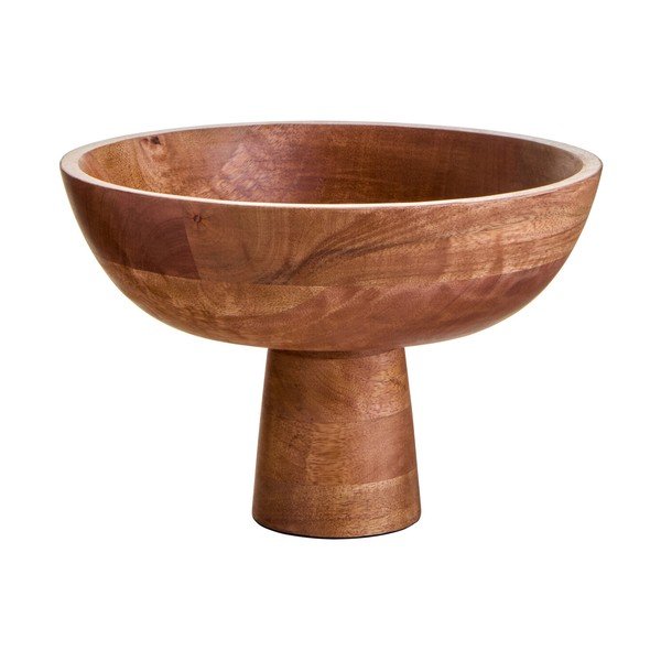 Naturaalset värvi puidust kauss, läbimõõduga 27 cm Kara - Premier Housewares