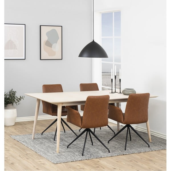 Konjaki pruun tugitool Naya - Actona-image-1