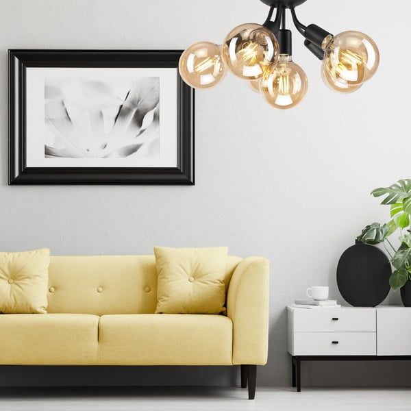 Must laevalgusti ilma lambivarjuta Viggo - LAMKUR-image-1