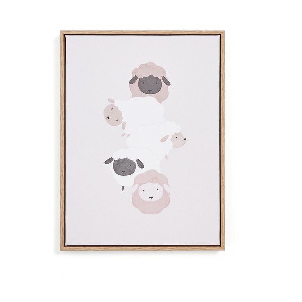 Laste pilt 30x40 cm Milu - Kave Home