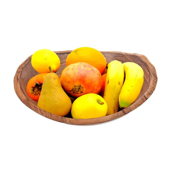 Naturaalset värvi puidust kauss Mango - Orion-image-3