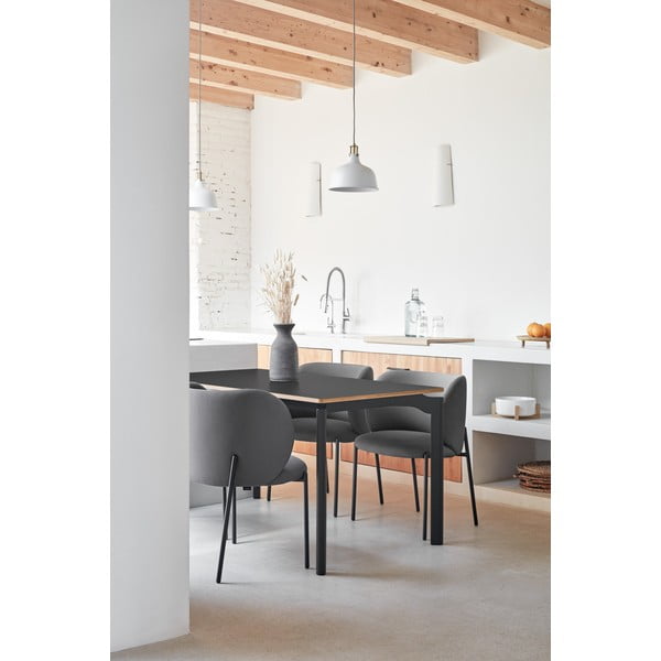 Tumehallid söögitoolid 2-st komplektis Mogi - Teulat-image-2