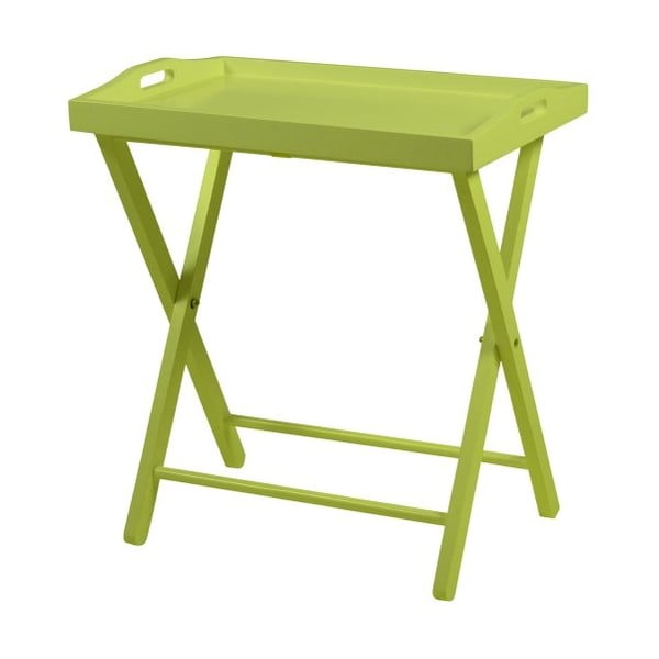 Zelený odkládací stolek Actona Vassoio