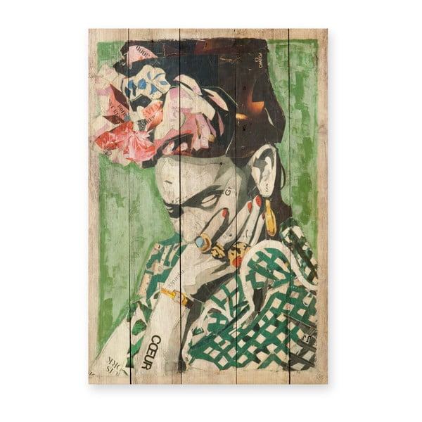 Puidust silt 40x60 cm Frida Coeur – Madre Selva