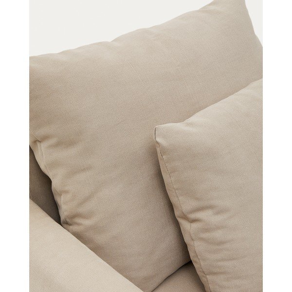 Beež tugitoolikate 92 cm Nora - Kave Home-image-4