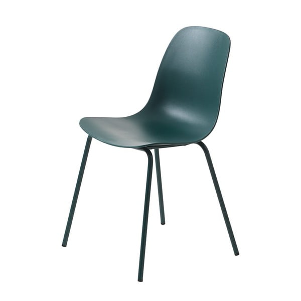 Türkiissinine plastikust söögitool Whitby - Unique Furniture-image-2