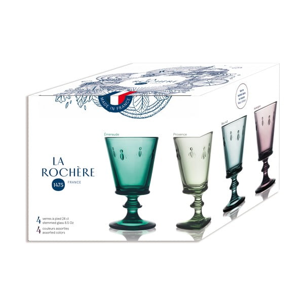 Veiniklaasid 4tk 230 ml Abeille - La Rochére-image-3