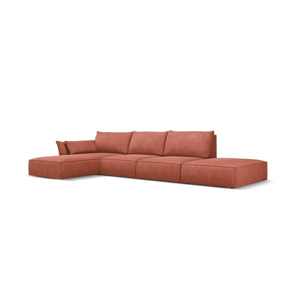Punane nurgadiivan (vasakpoolne nurk) Vanda - Mazzini Sofas-image-2