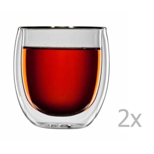 Sada 2 sklenic na čaj bloomix Tanger