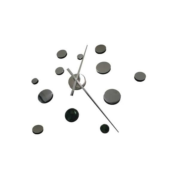 Nalepovací nástěnné hodiny Circles, 100 cm