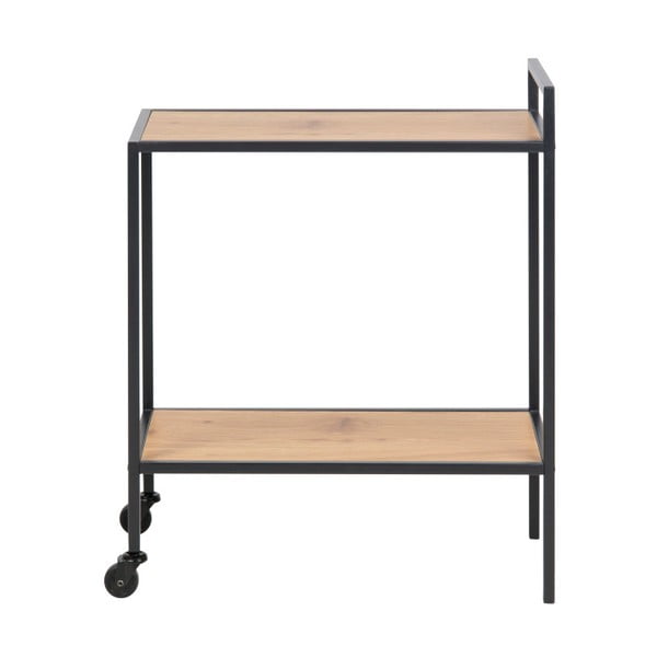 Serveerimislaud ratastel 60x30 cm Seaford - Actona-image-2