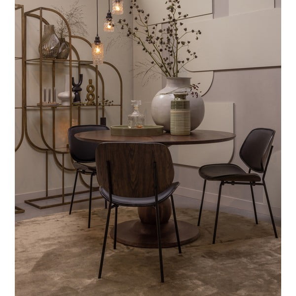 Mustad söögitoolid 2tk komplektis Close In - WOOOD-image-1