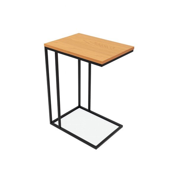 Tammepuust dekooriga abilaud 50x35 cm Cesura - Unique Furniture