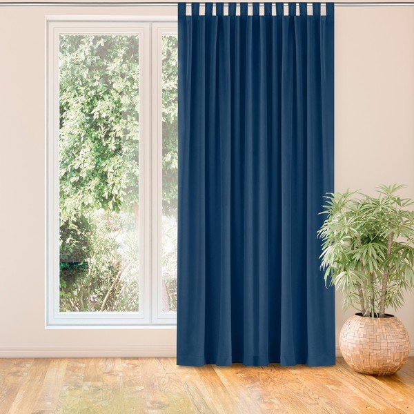 Tumesinine kardin 200x245 cm Vila - Homede-image-1