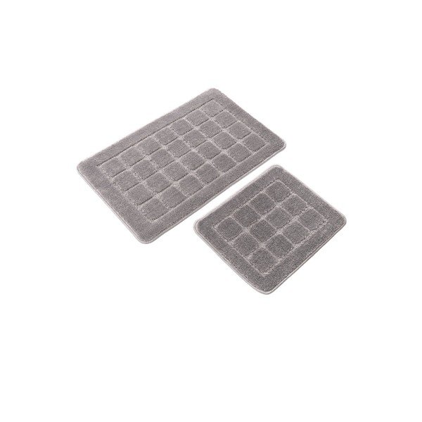 Hallid vannitoamatid, 2 tk komplekt, 50x80 cm Kareli - Foutastic