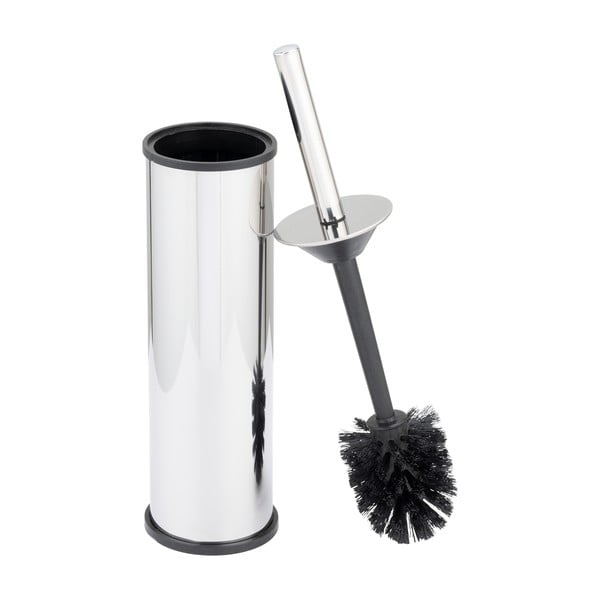 Roostevabast terasest tualetthari, läikiv hõbedane Olmedo - Wenko-image-1