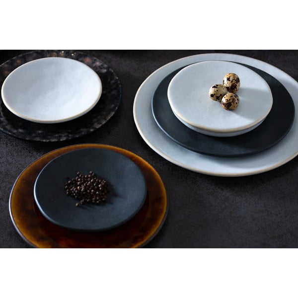 Valge keraamiline kandik , ⌀ 28 cm Roda - Costa Nova-image-1