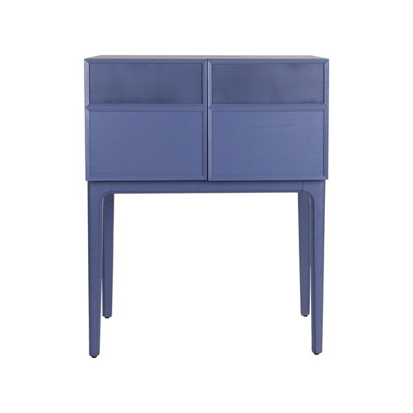 Sinine tammespoonist kummut 80x100x45 cm June - Zuiver