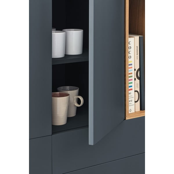 Tumehall kõrge kapp 100x120 cm Corvo - Teulat-image-1