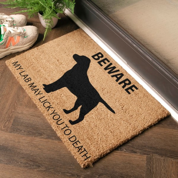 Kookoskiududest matt  40x60cm Labrador - Artsy Doormats-image-1