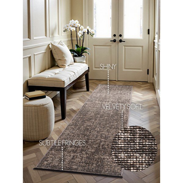 Beež vaip 80x250 cm Prisma - Elle Decoration-image-1