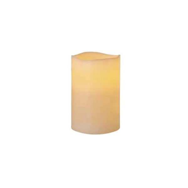 LED svíčka Best Season Ivory White, 15 cm
