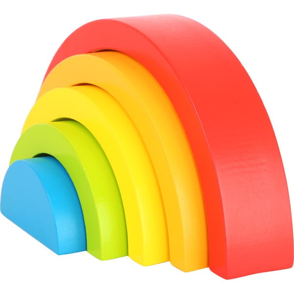 Laste puidust kokkupandav mäng Rainbow - Legler-image-3