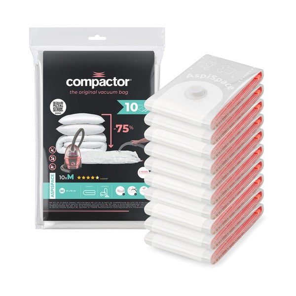 Vaakumkotid 10 tk komplektis Space M - Compactor