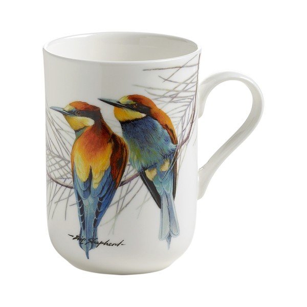 Hrnek z kostního porcelánu Maxwell & Williams Birds Eaters, 330 ml