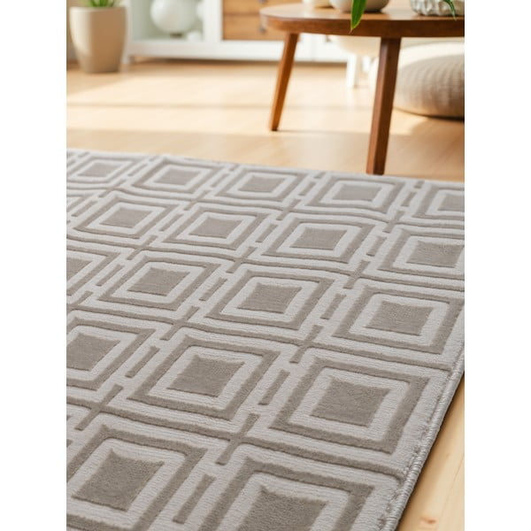 Kreem vaip 80x240 cm Perles Howlite – Elle Decoration-image-1