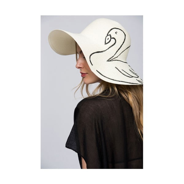 Dámský klobouk s motivem pelikána NW