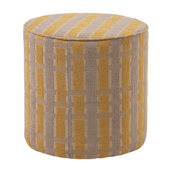 Kollane šenill-tool Sarli - WOOOD