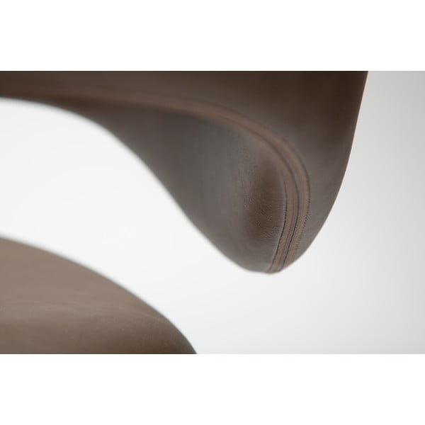 Tumepruun kunstnahast söögitool Zone – DAN-FORM Denmark-image-4